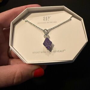 Lavender topaz OG necklace